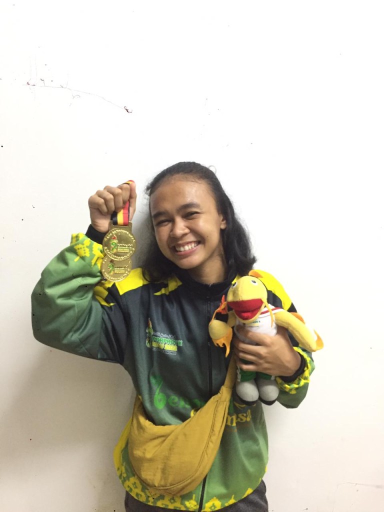 Mahasiswi Unilak Ikut Bertanding pada Olahraga Sepak Takraw di Sea Games Kamboja