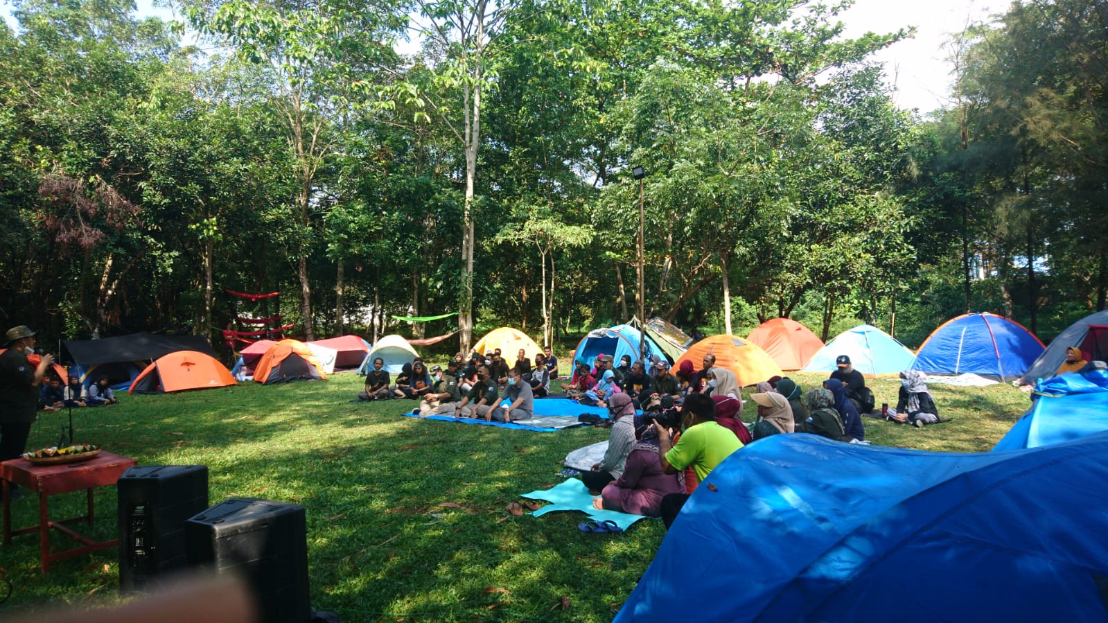 Puluhan Komunitas Ramaikan U-Forty Camp di Hutan Kota