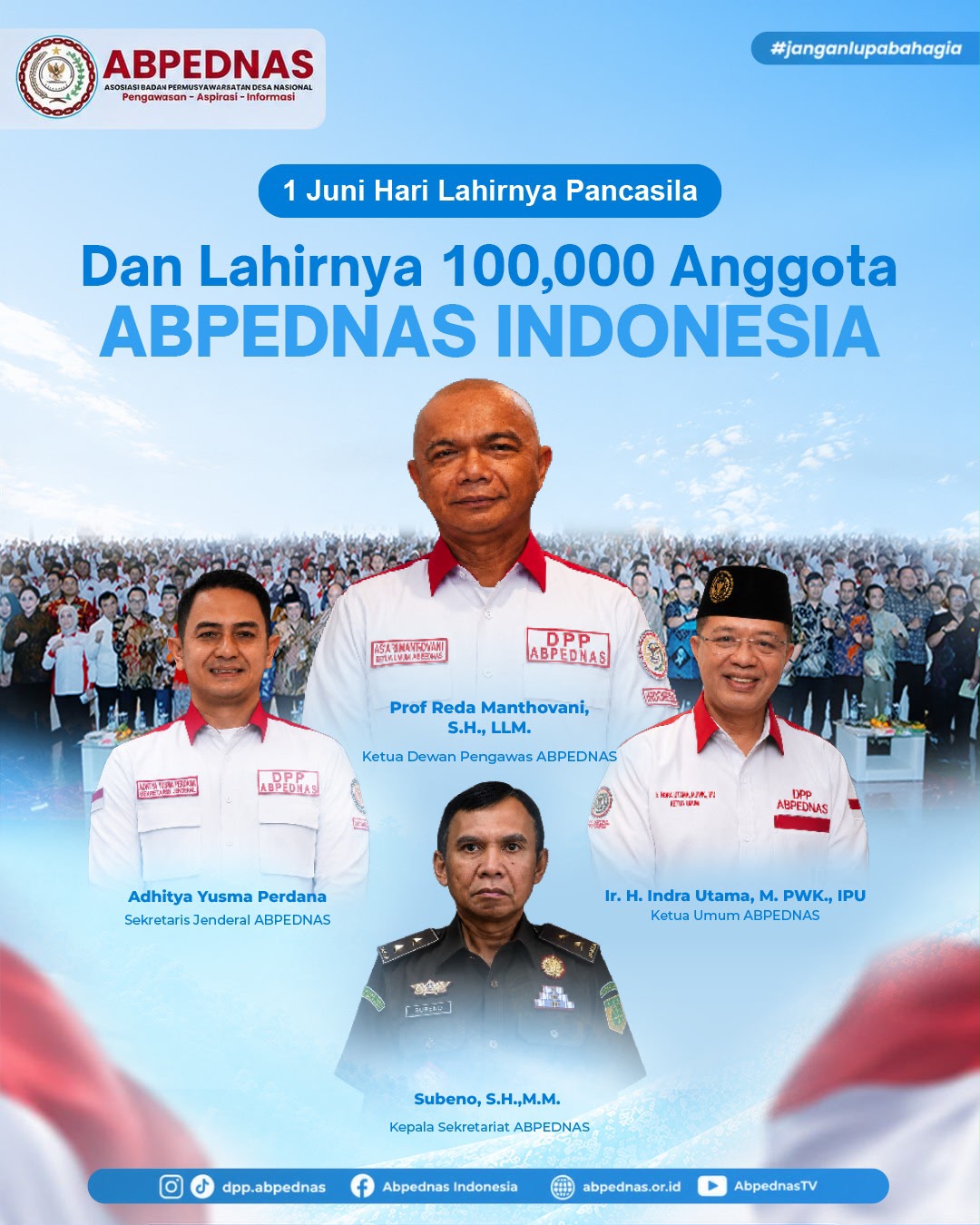 Raih 100 Ribu Anggota, ABPEDNAS Catat Tonggak Sejarah Baru