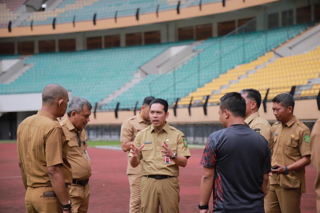 Tinjau Stadion Utama, Kadispora Riau Erisman Yahya: Intinya Bagaimana Ini Bisa Hidup