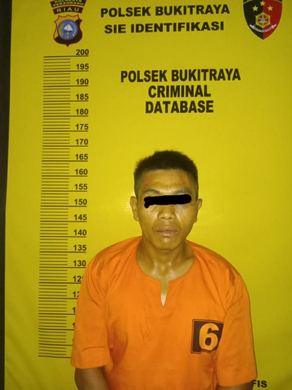 Gagal Jambret Tas Korban, Pria Asal Lampung Meringkuk di Sel Polsek Bukit Raya