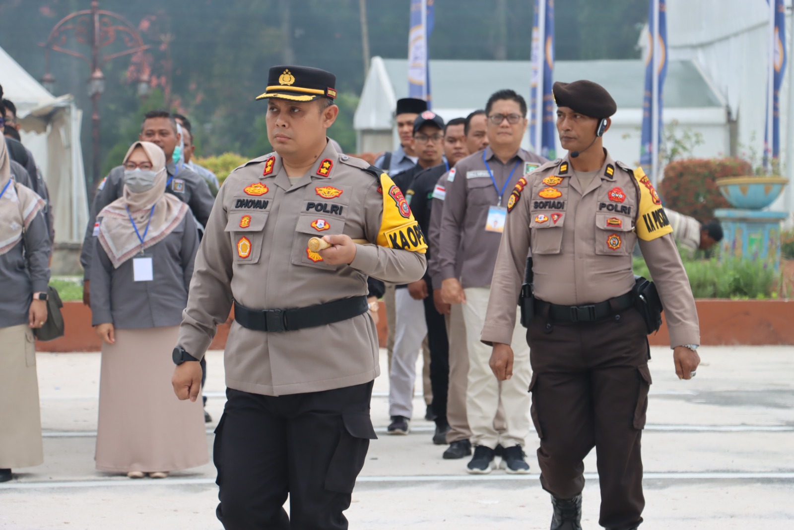 AKBP Dhovan Oktavianton: Laksanakan Tugas dengan Baik dan Ciptakan Suasana Kondusif