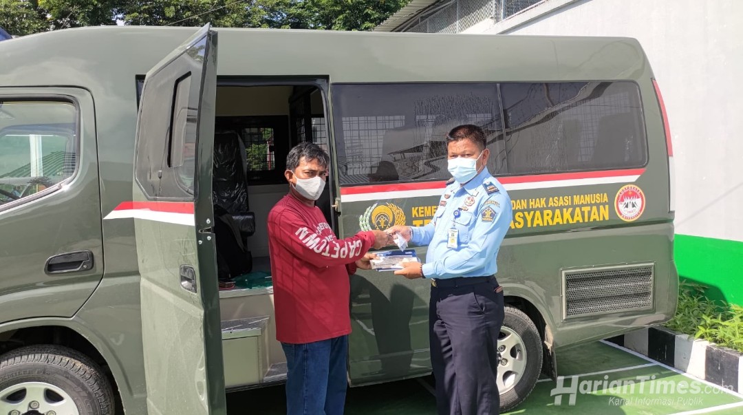 Lapas Teluk Kuantan Terima Mobil Operasional Pemasyarakatam Dari Ditjen PAS Kemenkumham RI