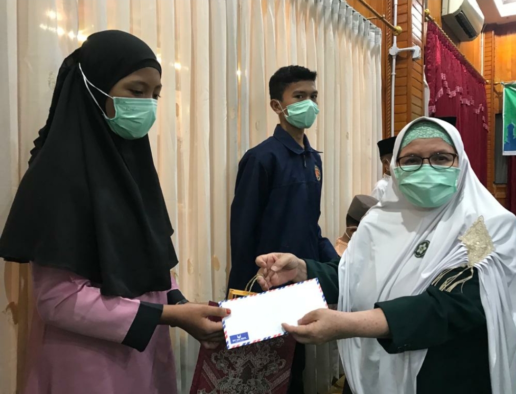 Syukuran  Milad ke-93, Wanita Perti Riau Buka Bersama dan Santuni Anak Yatim
