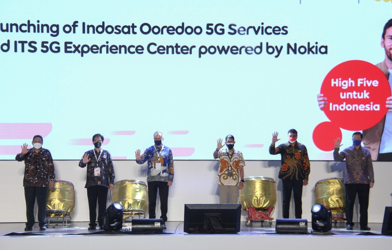 Indosat Ooredoo Resmi Luncuran Layanan 5G Komersial di Surabaya