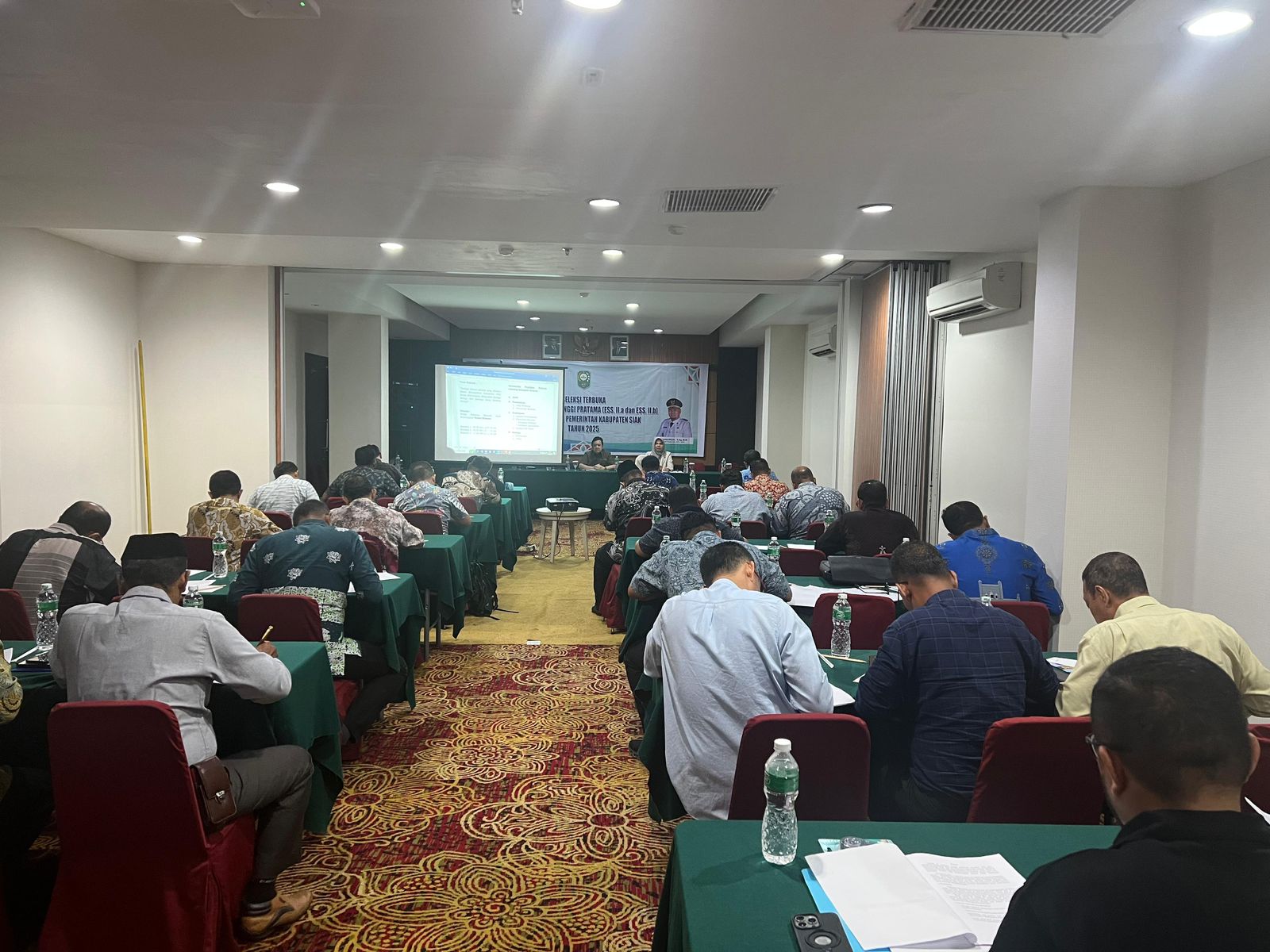 Empat Pelamar Calok Sekdakab Siak Ikuti Tes Seleksi Penulisan Makalah, Mahadar Dapat Skor Tertinggi