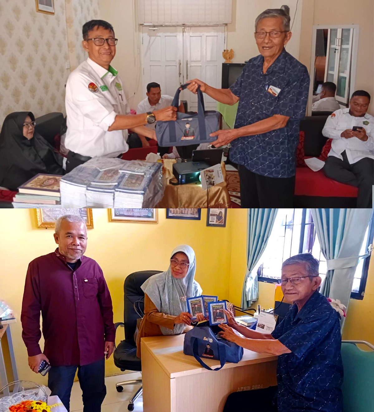 KWQ Salurkan Ratusan Buku Yasin ke Sejumlah Sekolah