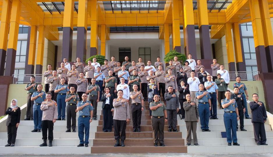 Peserta SSDN PPRA LXIII Lemhannas Kunjungi Polda Riau
