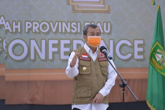 Pemprov Riau Ajak Kabupaten/Kota Terapkan PSBB Tingkat Kecamatan