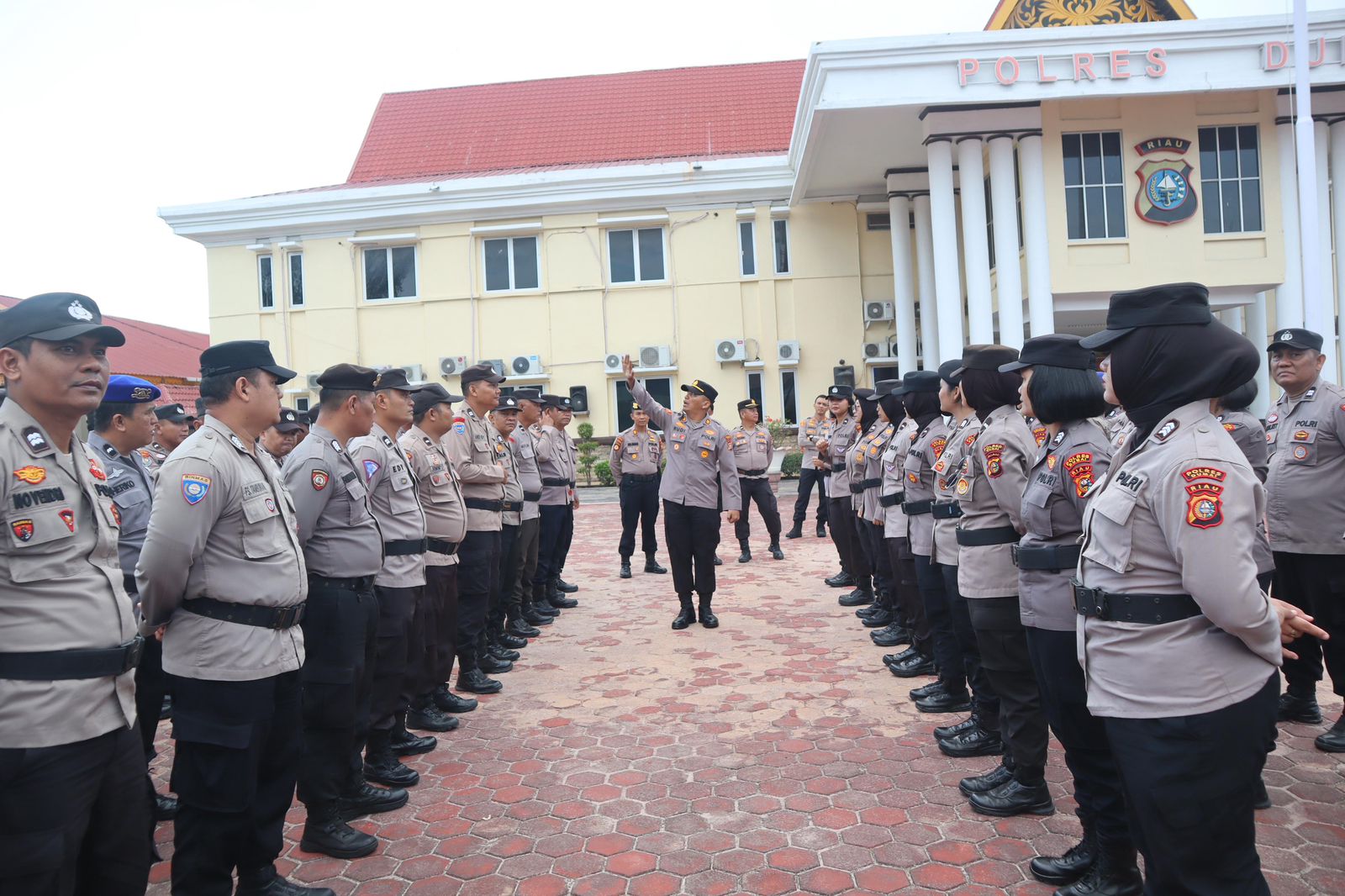 158 Personel Polres Dumai Ikuti Pelatihan Dalmas