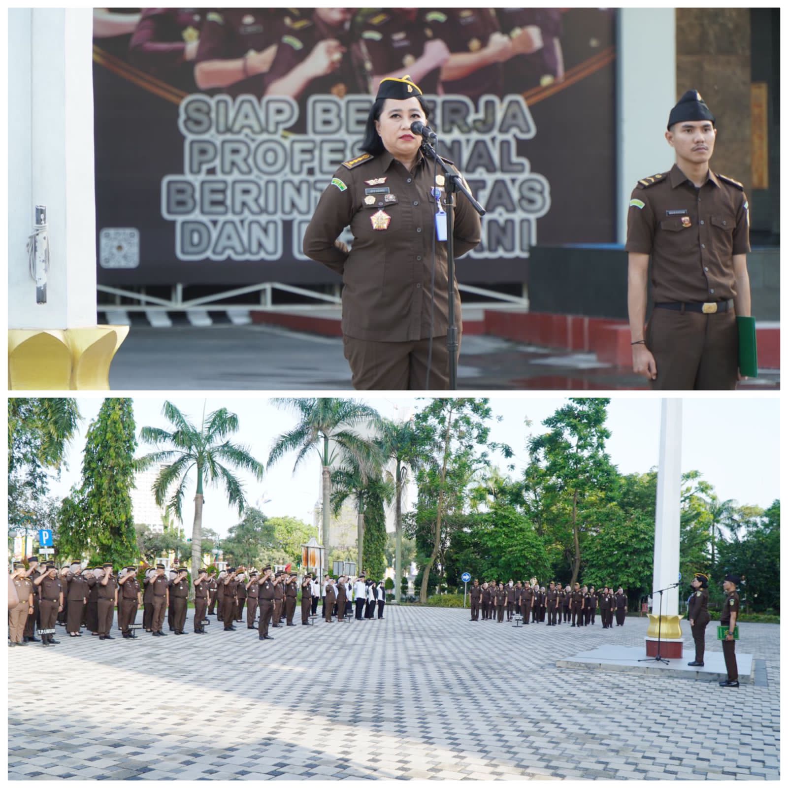 Apel Kerja Pagi Kejati Riau, Ayu Agung: Jaga Integritas Serta Profesional dalam Menjalankan Tugas dan Fungsi