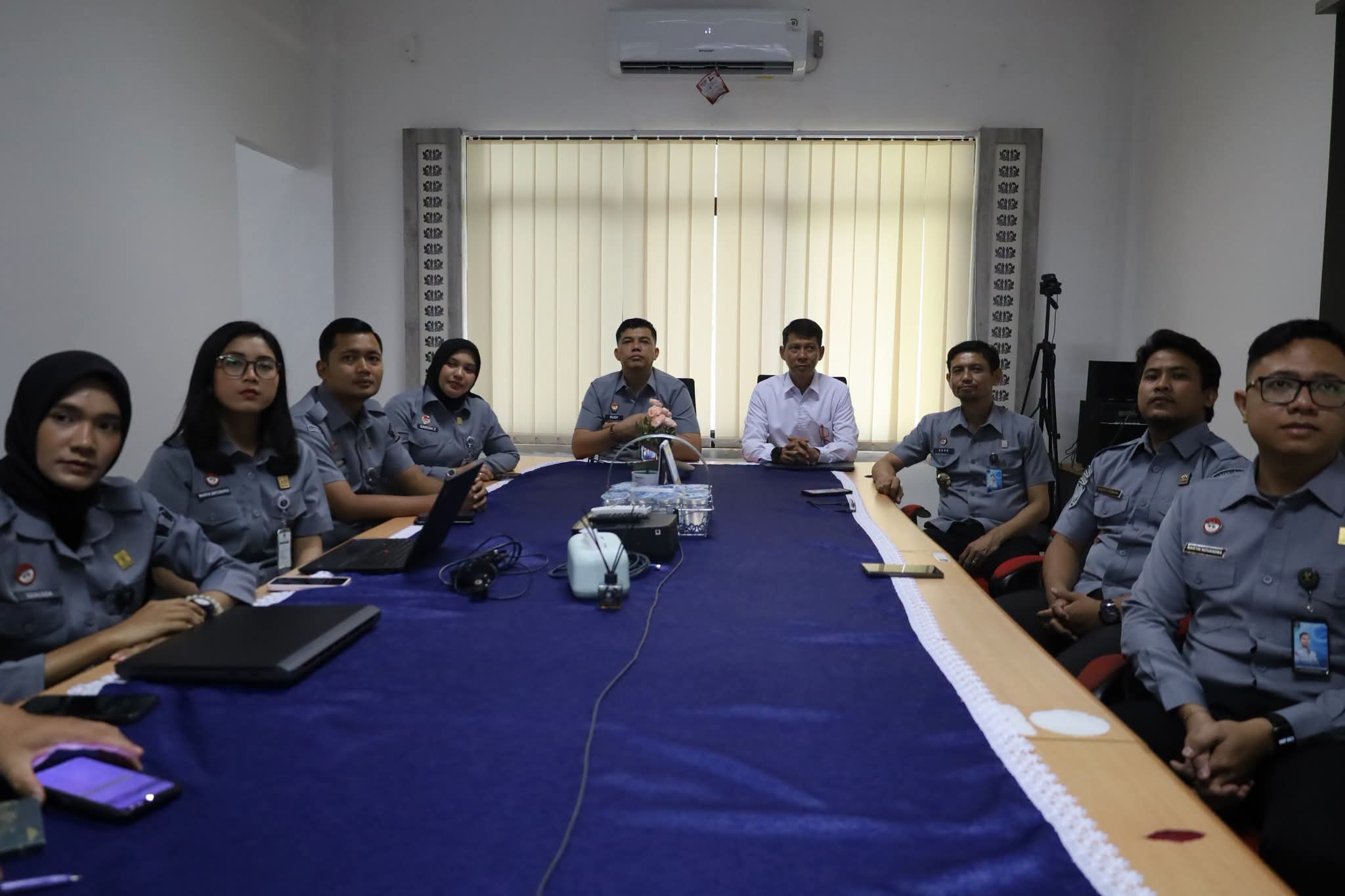 Kemenkum Riau Ikuti Transfer Knowledge Pengelolaan Pengaduan dan Keamanan Siber