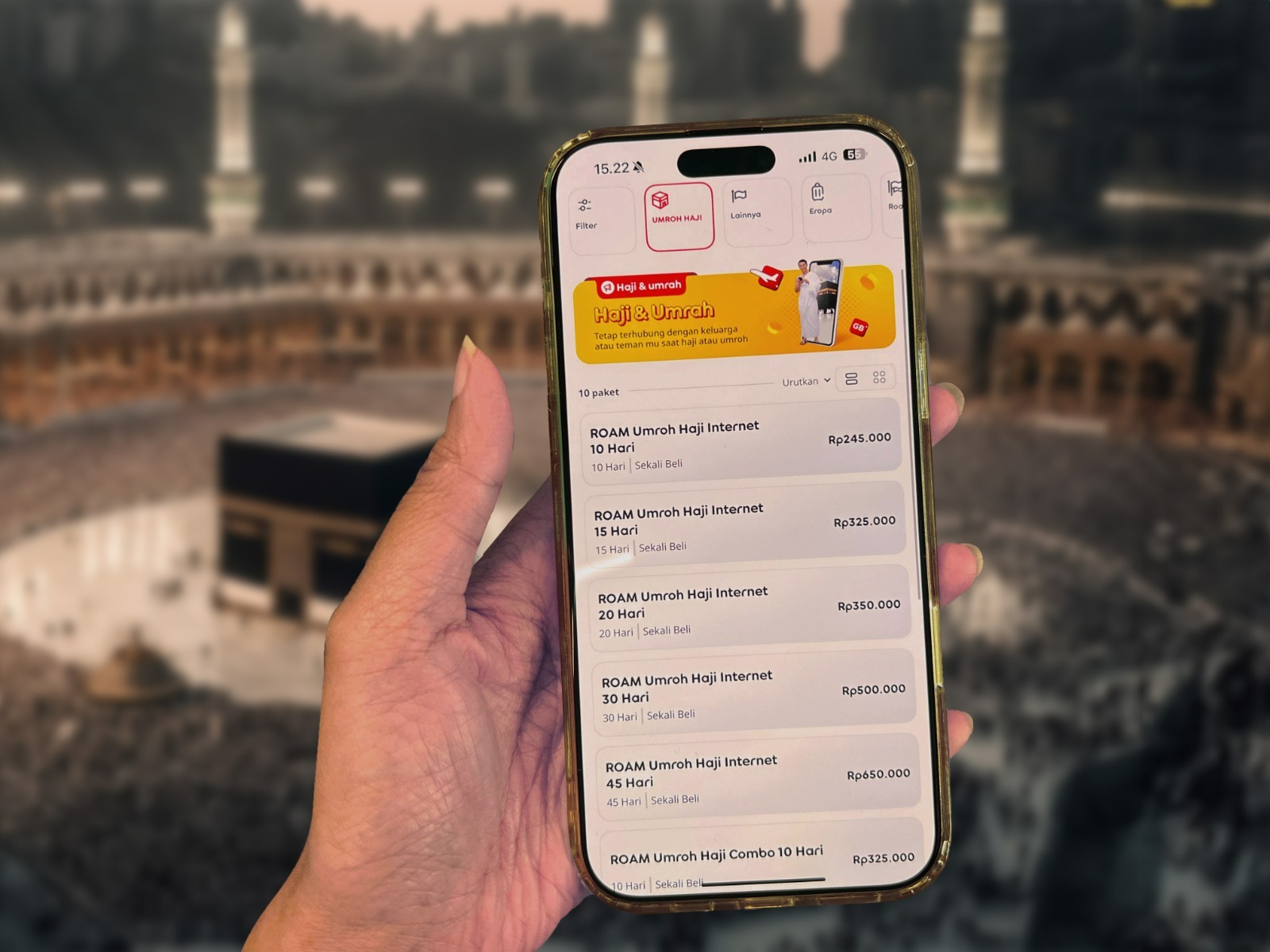 Mudahkan Komunikasi Jamaah di Tanah Suci, Indosat Hadirkan Paket IM3 SimpelRoam Haji