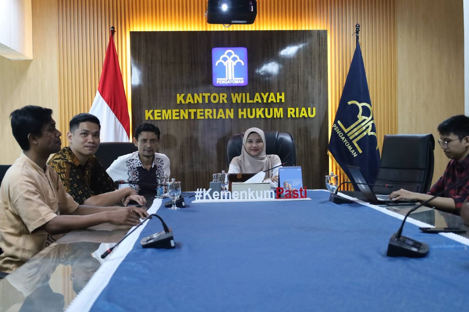 Kanwil Kemenkum Riau Dukung Transformasi Digital dan Percepatan Layanan Hukum