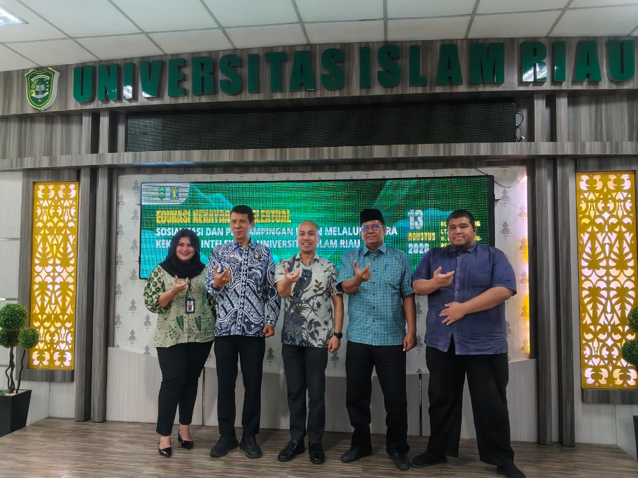 Kemenkum Riau Dorong Sivitas Akademika UIR Lindungi Inovasi melalui Paten