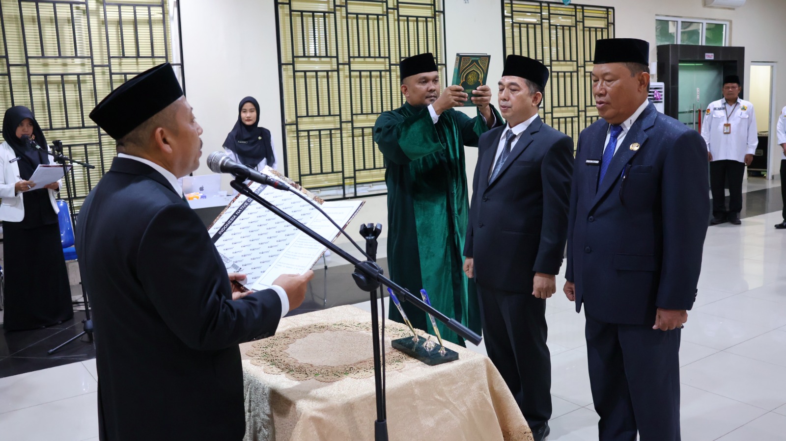 Lantik Kakan Kemenag Siak dan Kampar, Muliardi: Fokus, Maslahat dan Cerdas