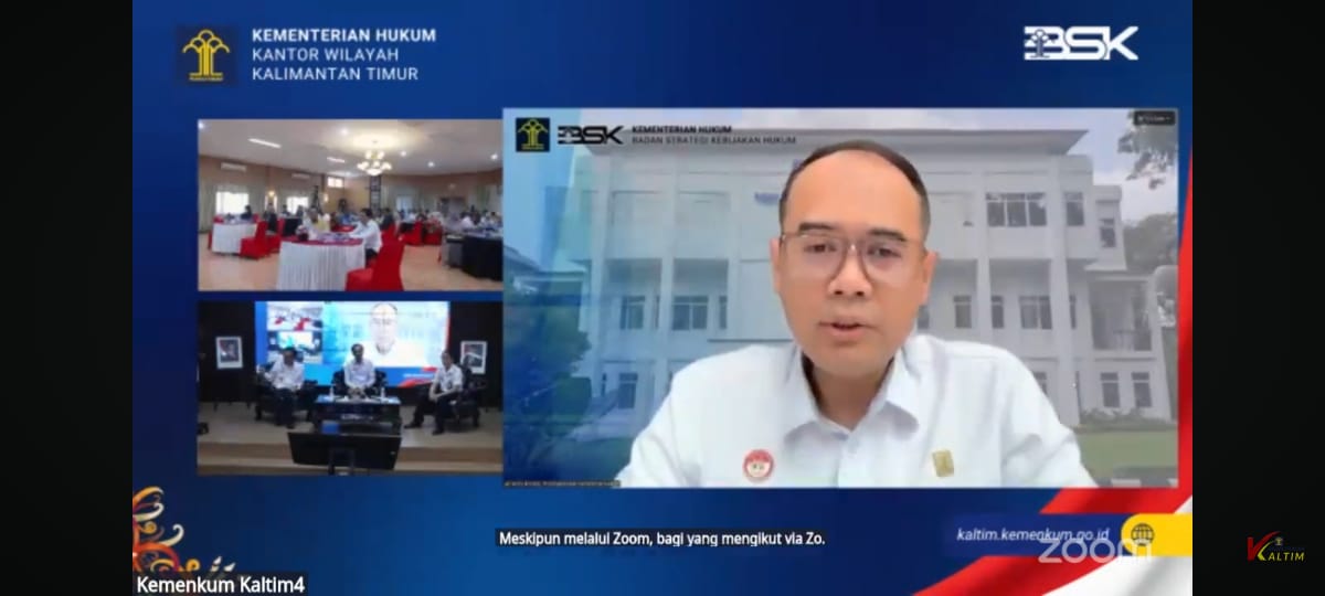 Kanwil Kemenkum Riau Ikuti Evaluasi Kebijakan Indikasi Geografis