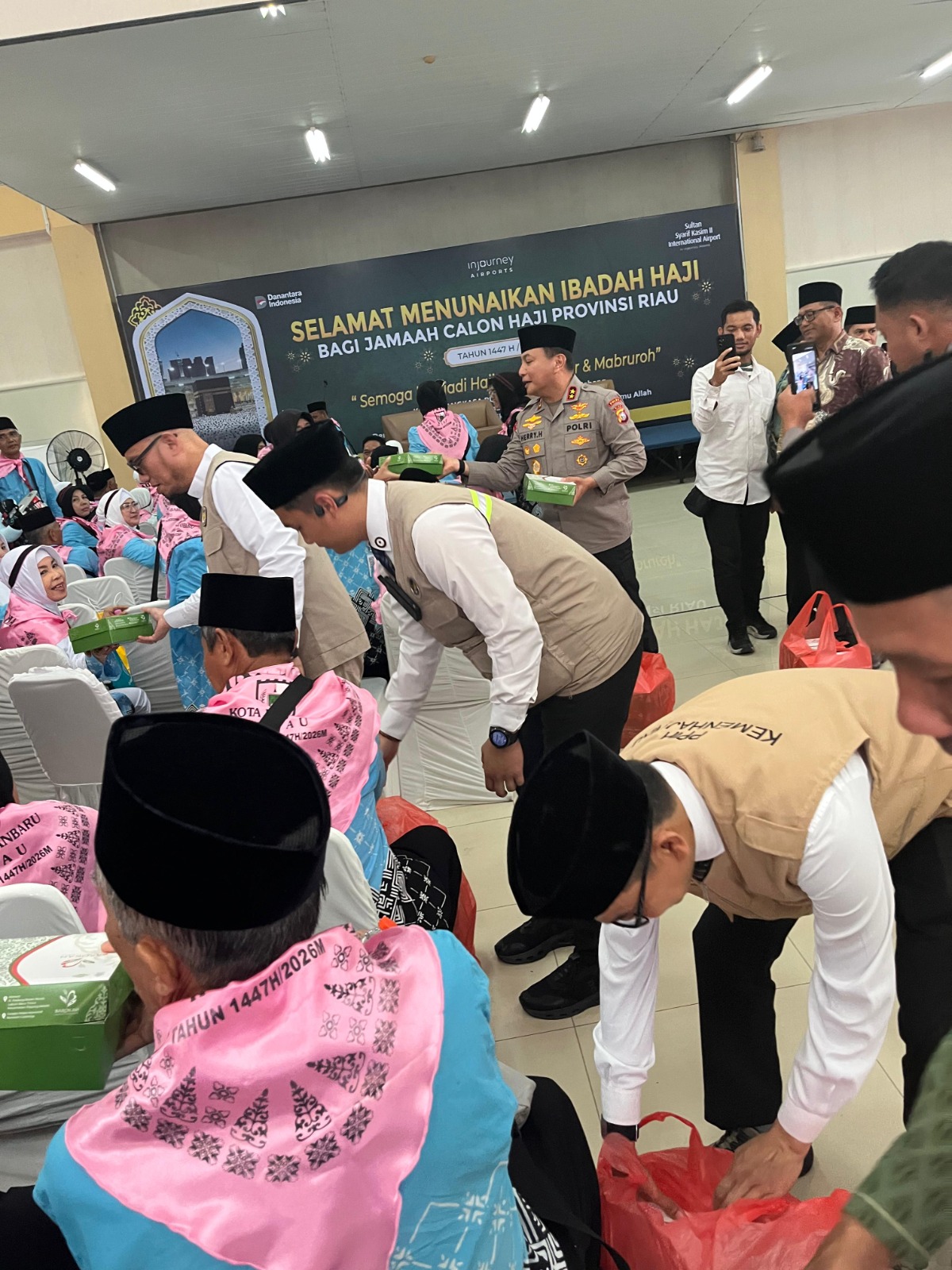 883 Jemaah Haji Riau Menuju Madinah, 7 orang Ditunda Berangkat karena Sakit