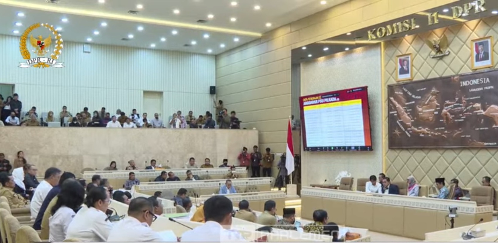 Raker dan RDP di DPR RI, Ketua DKPP Heddy Lugito: Incumben Siak Sudah Dua Periode!