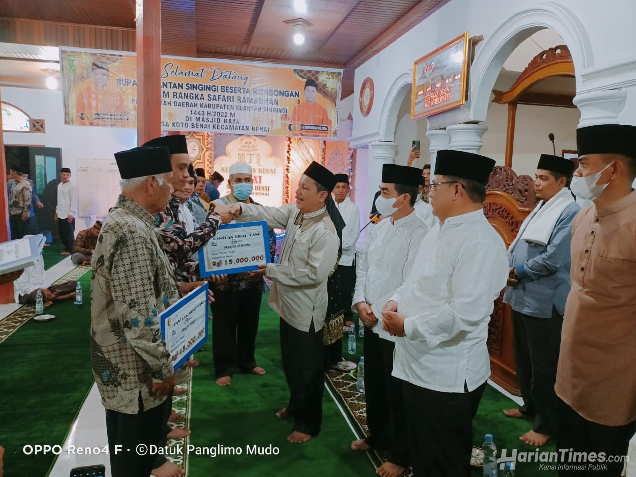 Wakili Plt Bupati Suhardiman, Maisir: Pemda Kuansing Komit Membangun di Semua Lini