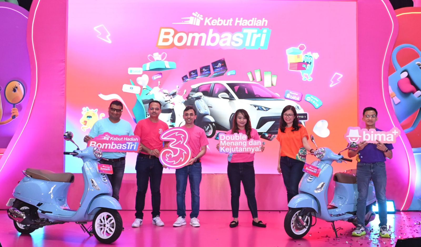 Indosat Hadirkan Program Kebut Hadiah BombasTri, Ribuan Hadiah Menanti!