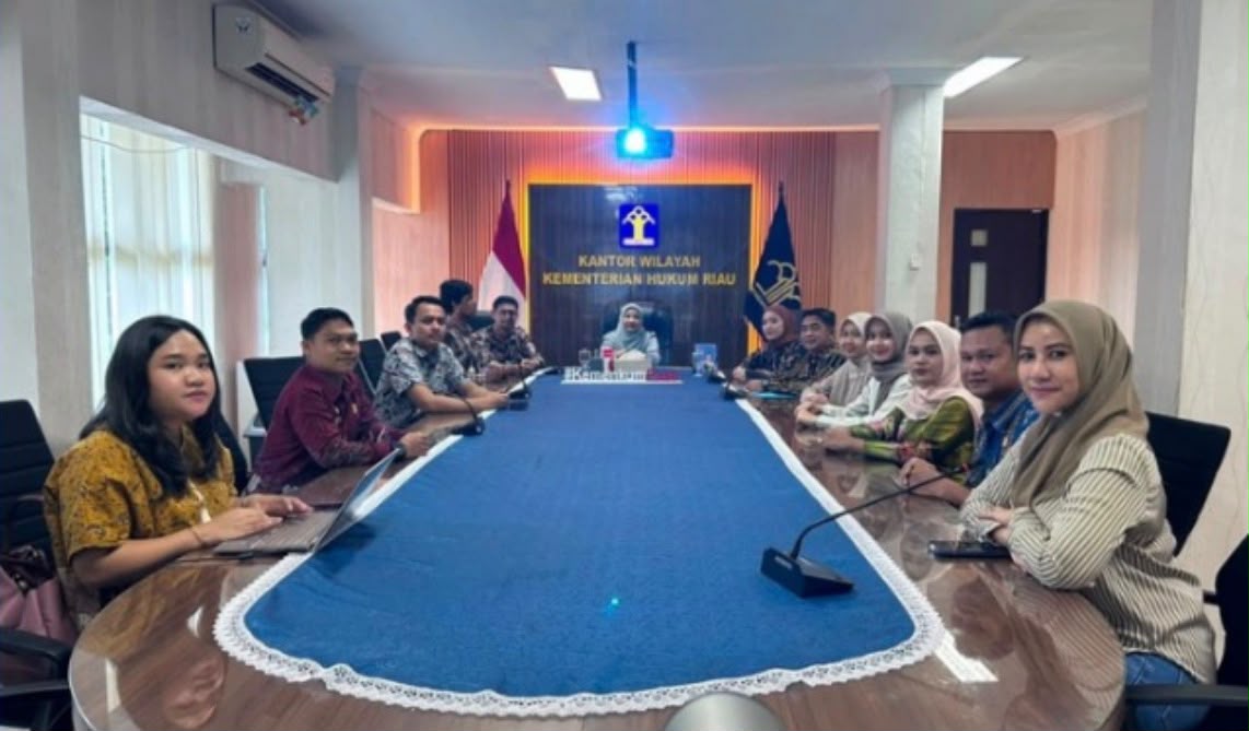 Wujudkan Layanan Responsif, Kemenkum Riau Ikuti Forum Pengaduan Pelayanan Publik 