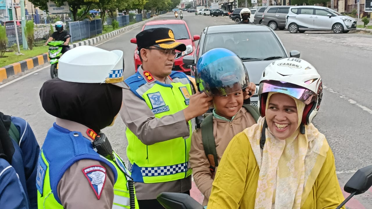 Polres Dumai Akhiri Operasi Keselamatan Lancang Kuning 2023, 1.462 Pengguna Jalan Dikenai Sanksi Teguran