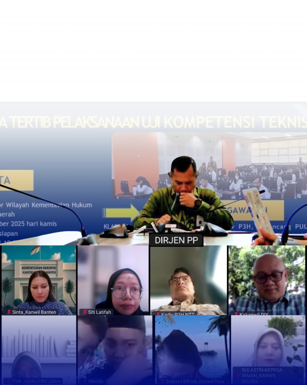 Gelar Ukom Peraturan Perundang-Undangan, Dhahana: Kantor Wilayah Diminta Beri Dukungan Penuh