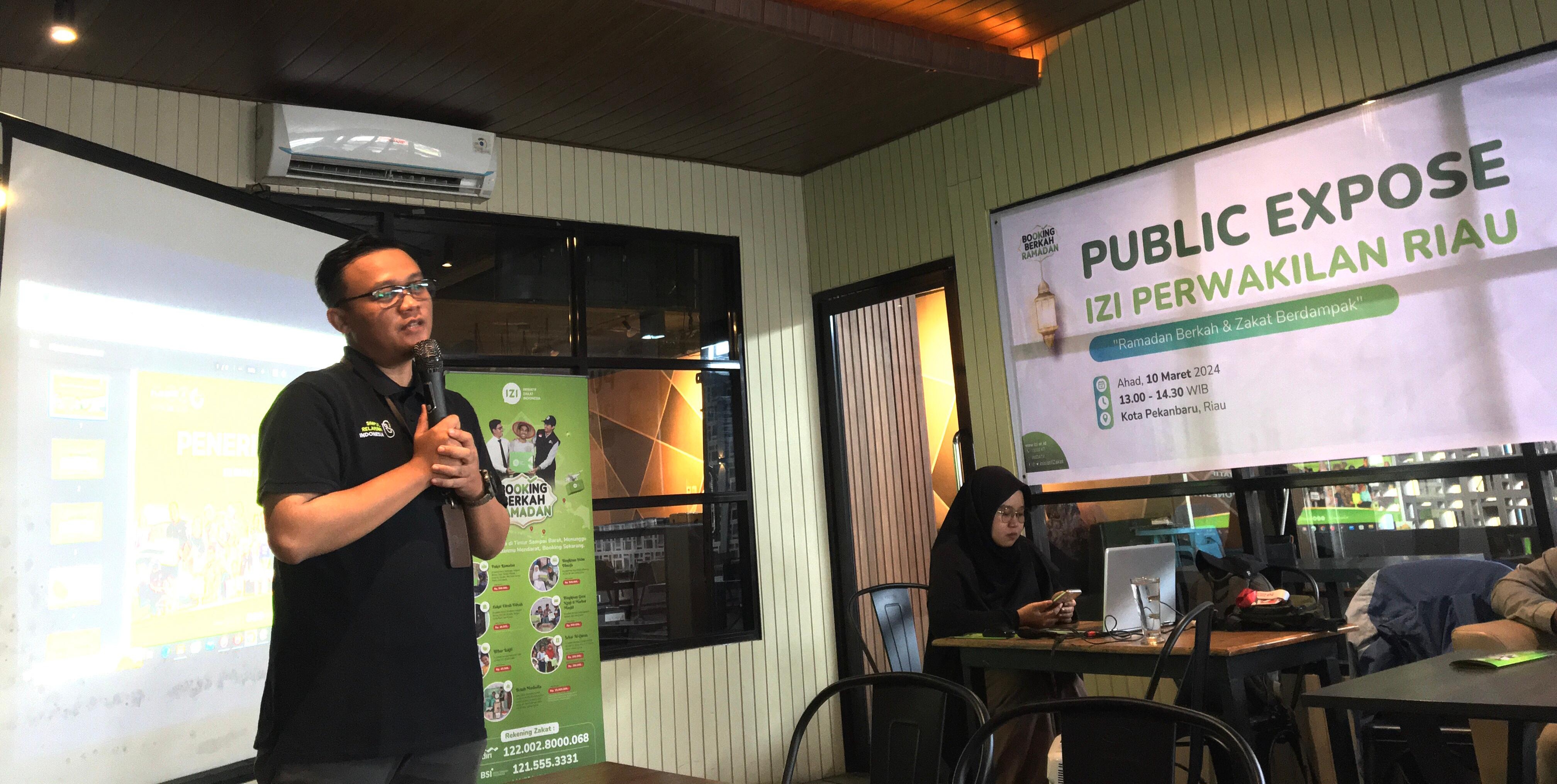 Public Expose ke Media Online, IZI Riau Kampanyekan Ramadhan Berkah & Zakat Berdampak
