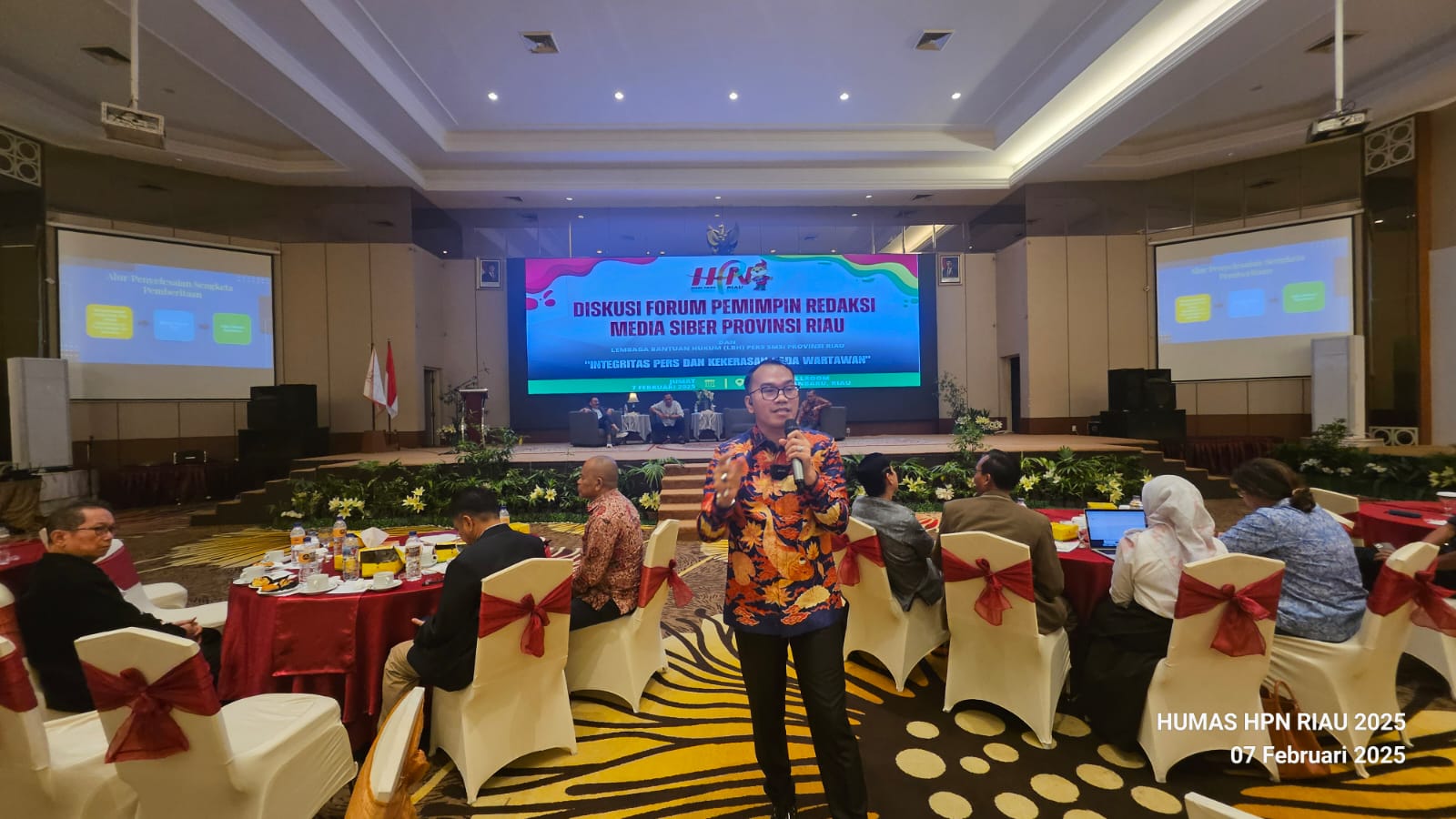 FGD Forum Pemred SMSI, Pers Harus Jaga Integritas