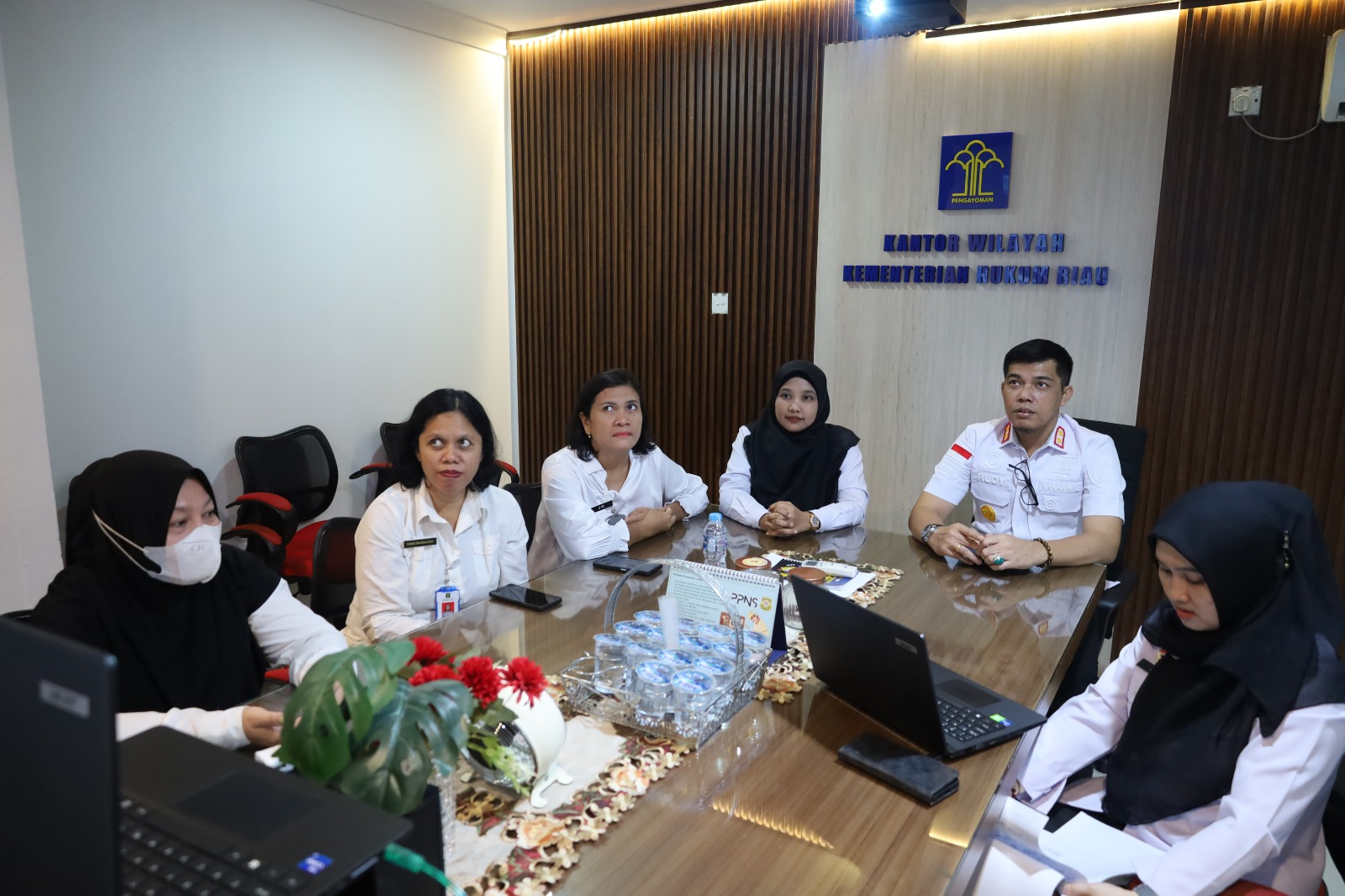 Kemenkum Riau Ikuti Sanggah Penilaian Nasional Indeks Reformasi Hukum 2025