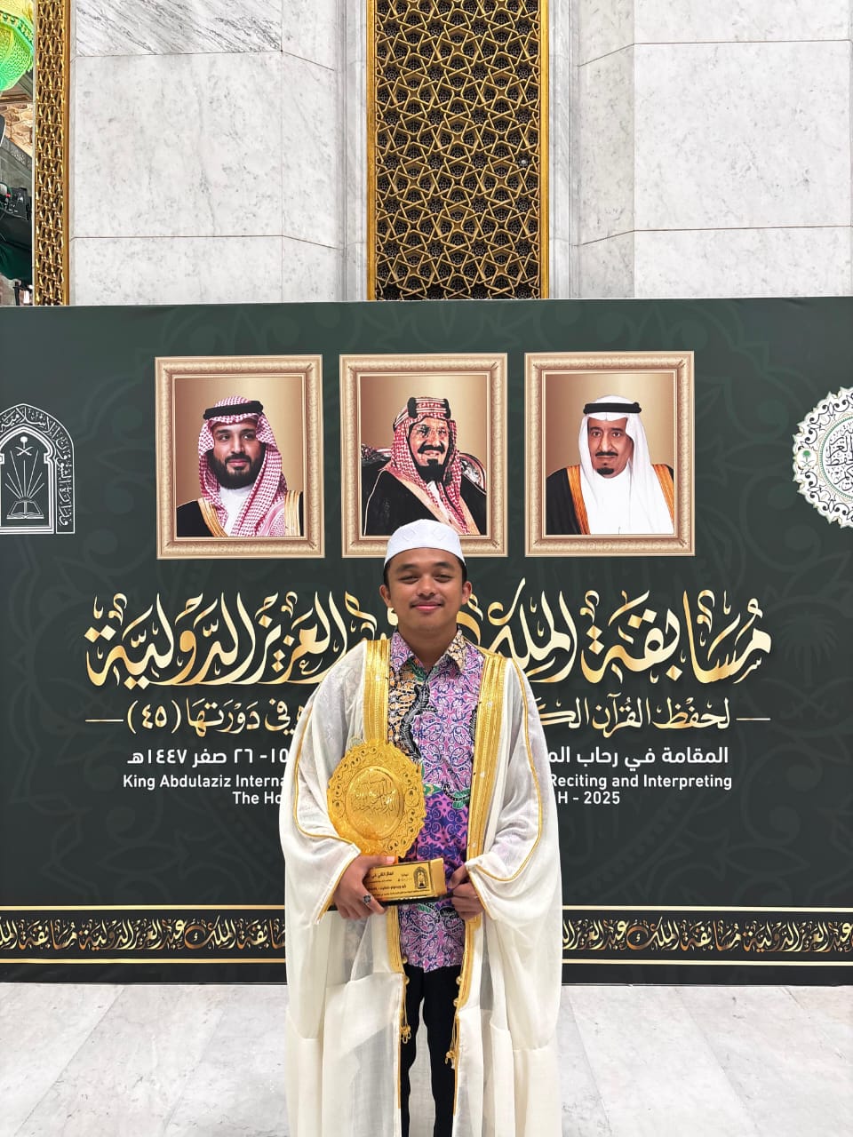 Juara 2 MHQ Internasional di Makkah, Bayu Wibisono Harumkan Nama Riau dan Indonesia
