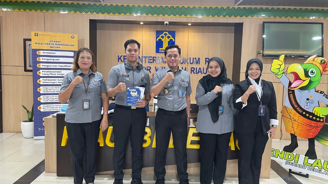 Lewat Podcast Bertuah, Kanwil Kemenkum Riau Kenalkan Layanan BHP Medan ke Masyarakat