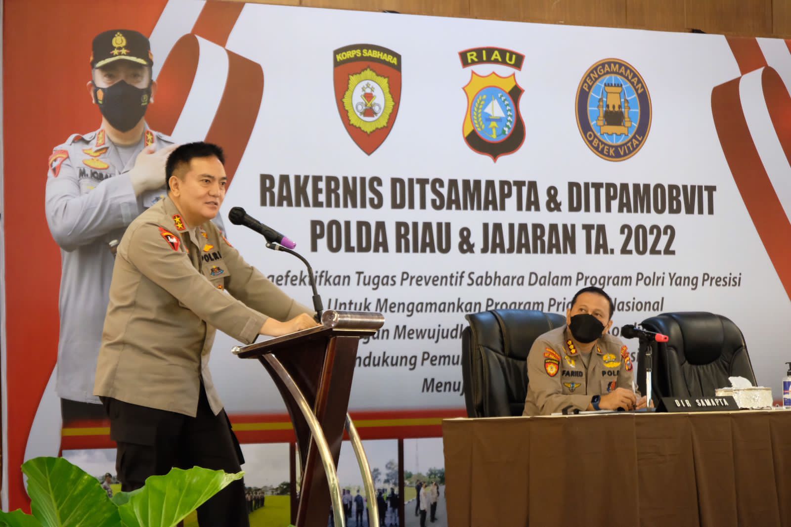 Kapolda Riau Irjen Iqbal Ingatkan Anggota Sabhara dan Obvit Bersikap Humanis