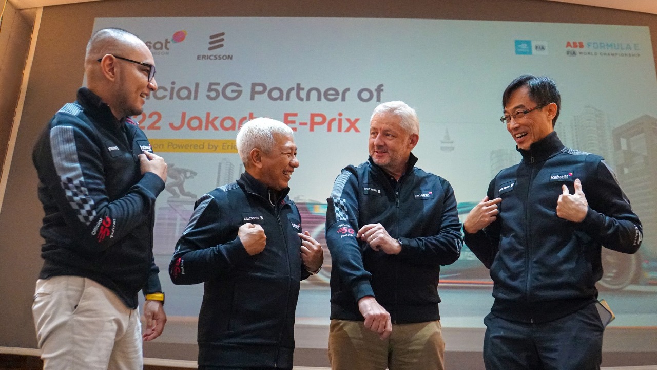 Indosat Ooredoo Hutchison Jadi Official 5G Partner di Ajang Jakarta E-Prix 2022