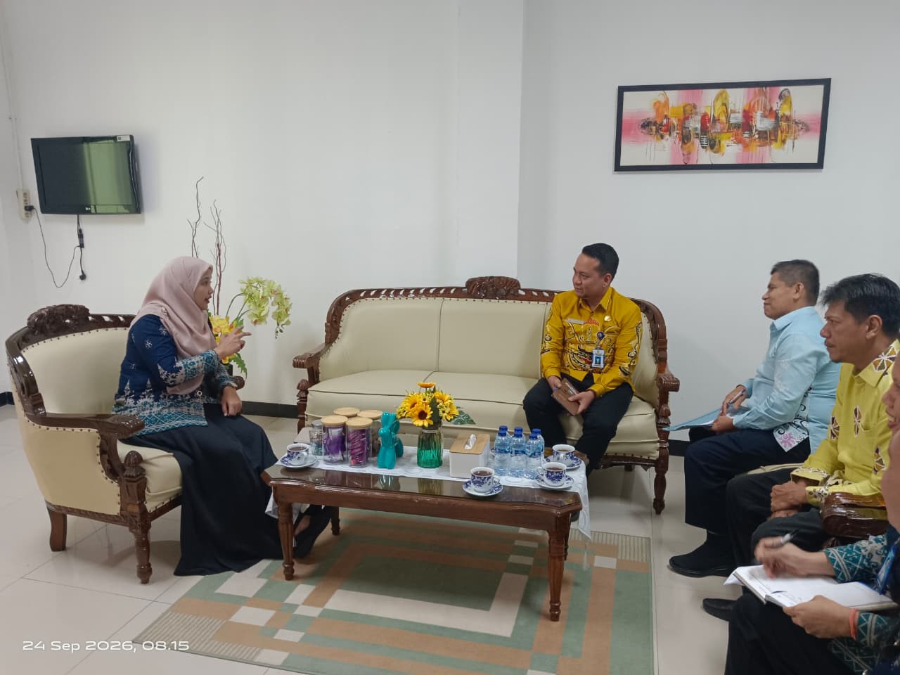 Kanwil Kemenkum Riau Fasilitasi Penyusunan Naskah Akademik Ranperda Pengelolaan Barang Milik Daerah Kuansing