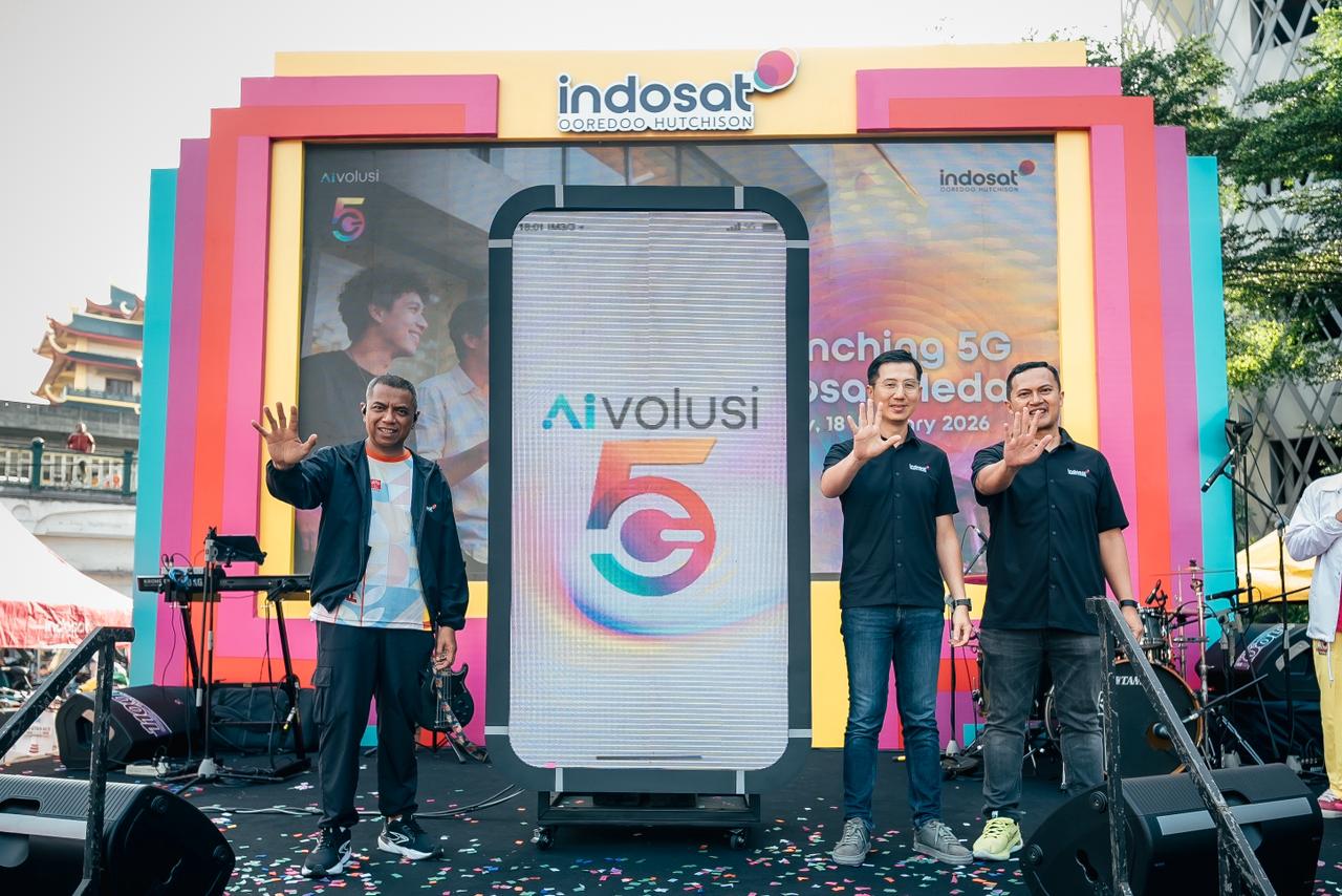 Hadirkan AIvolusi5G, Indosat Perkuat Kualitas dan Keamanan Jaringan di Medan