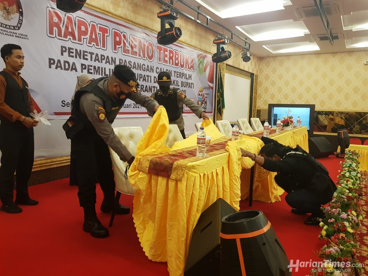 Amankan Penetapan Bupati-Wabup Terpilih, Polres Meranti Kerahkan 70 Personel