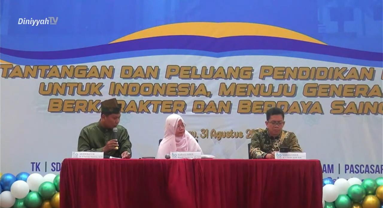 Sempena Milad ke-60, Diniyyah Pekanbaru Gelar Seminar Tantangan dan Peluang Pendidikan Islam