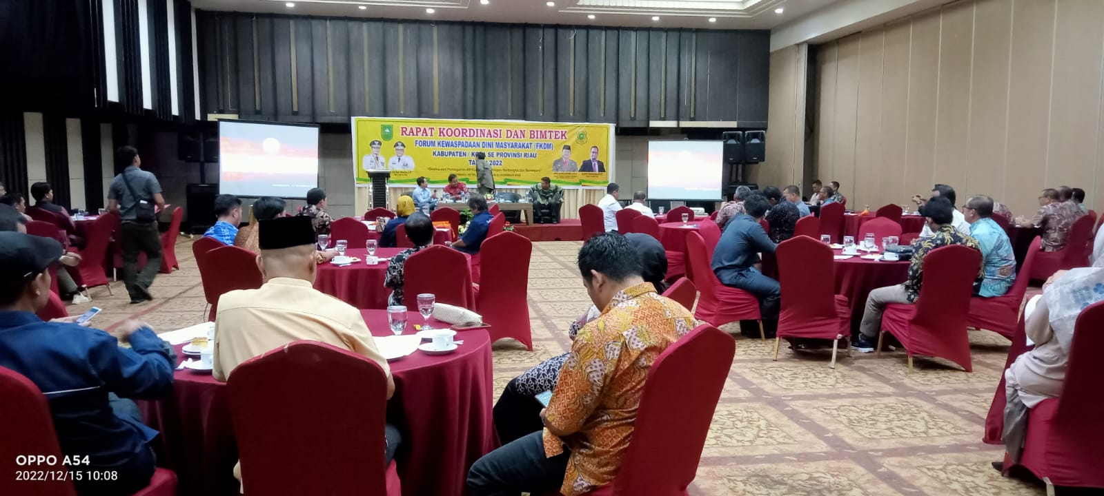 Gelar Rakor dan Bimtek, FKDM se Riau Serahkan Rekomendasi ATHG ke Gubri