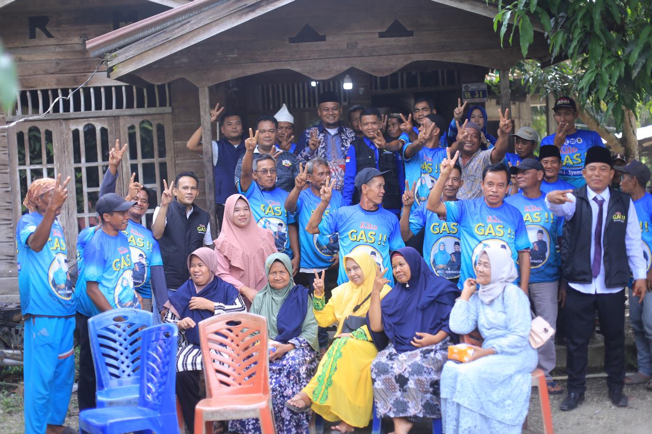 Kampanye Dialogis di Kampung Merempan Hilir, Syamsurizal: Keberhasilan Pembangunan Daerah Harus Dimulai dari Kampung