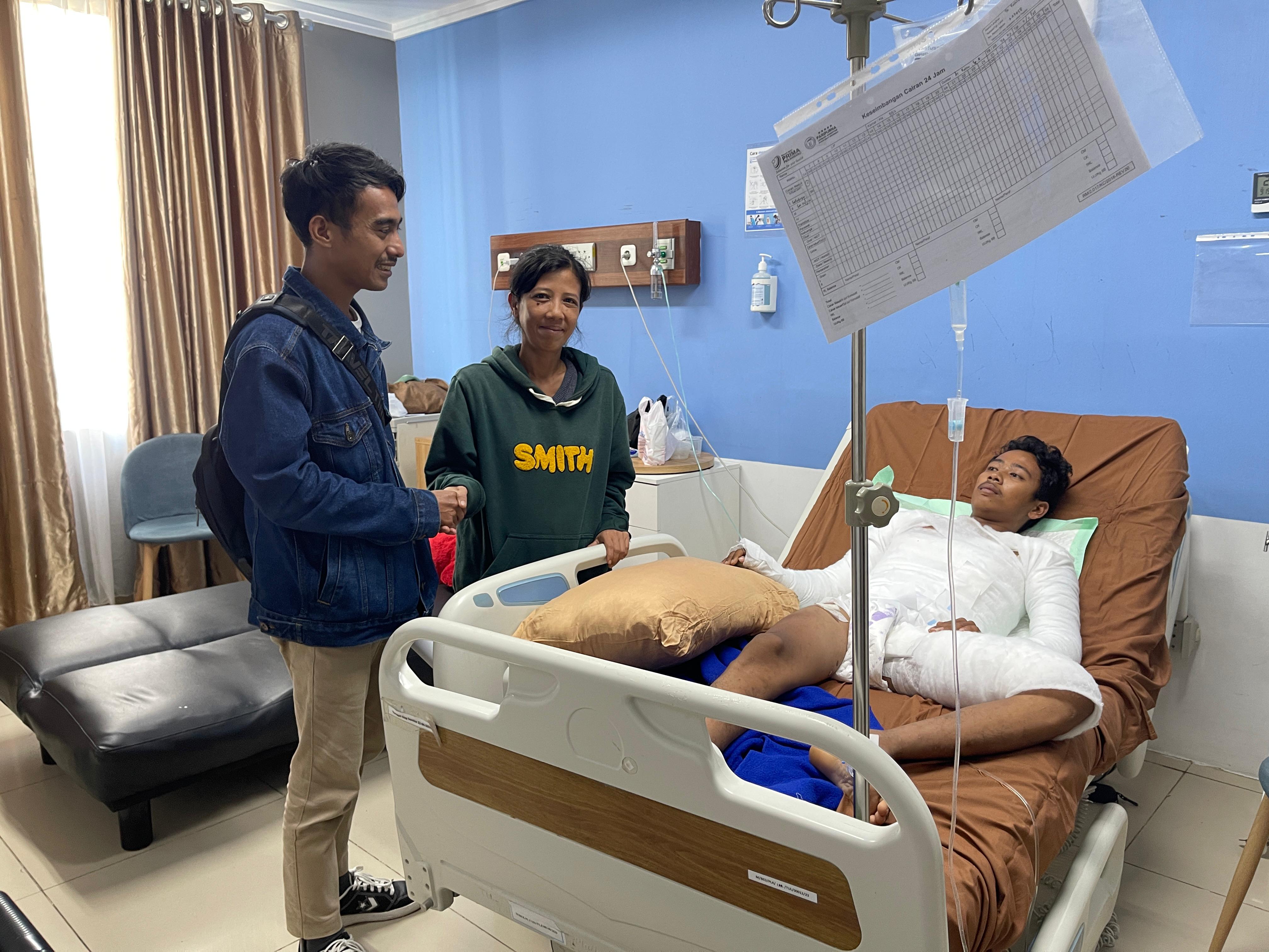 Vendor My Republic Tanggung Penuh Biaya Korban Tersengat Listrik di Pekanbaru