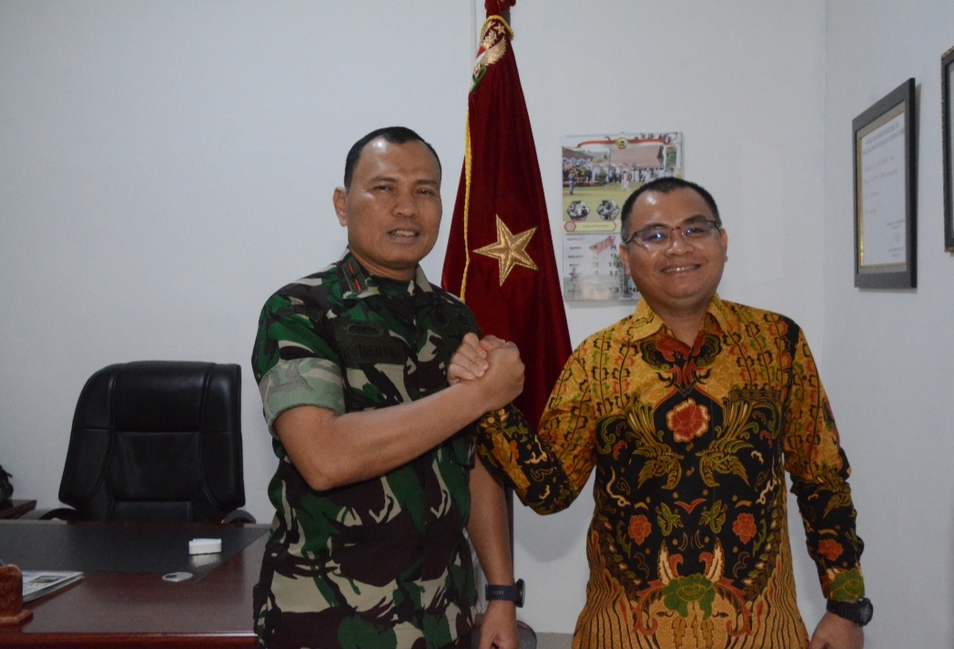 Terima Kunjungan Rektor Unilak, Danrem 03 Wirabima Harap KKN Mahasiswa Libatkan Prajurit TNI
