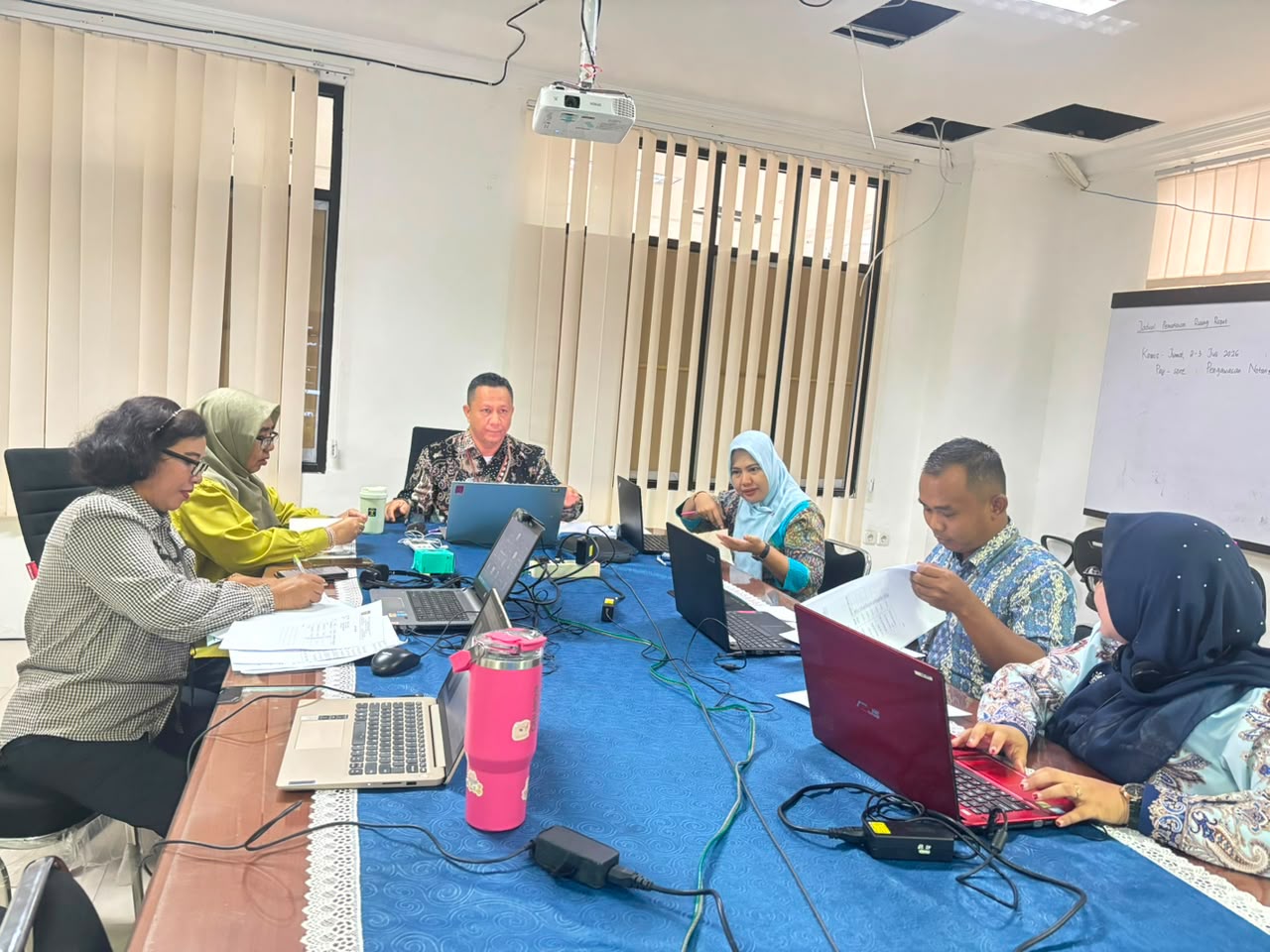 Kemenkum Riau Laksanakan Pengawasan dan Monitoring Notaris
