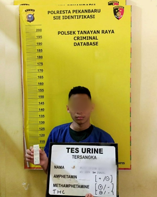 Warga Kampung Dalam Diciduk Tim Opsnal Polsek Tenayan Raya