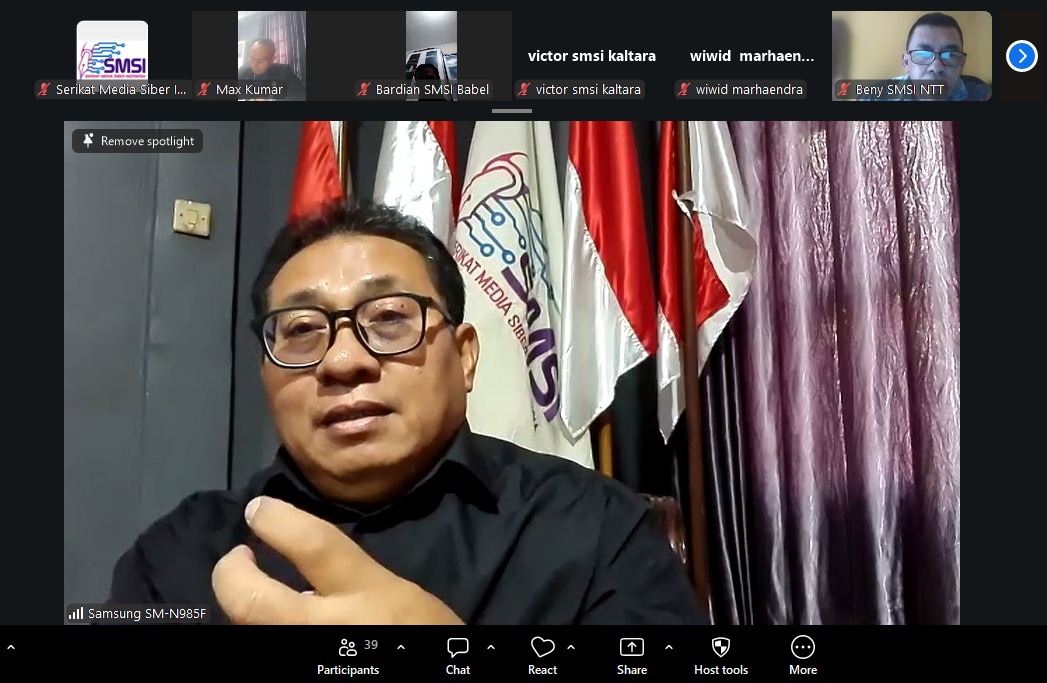 Terkait Lanskap Media Massa, Ketum SMSI Firdaus Petakan Pengaruh Politik global dan Masa Depan Pers Nasional