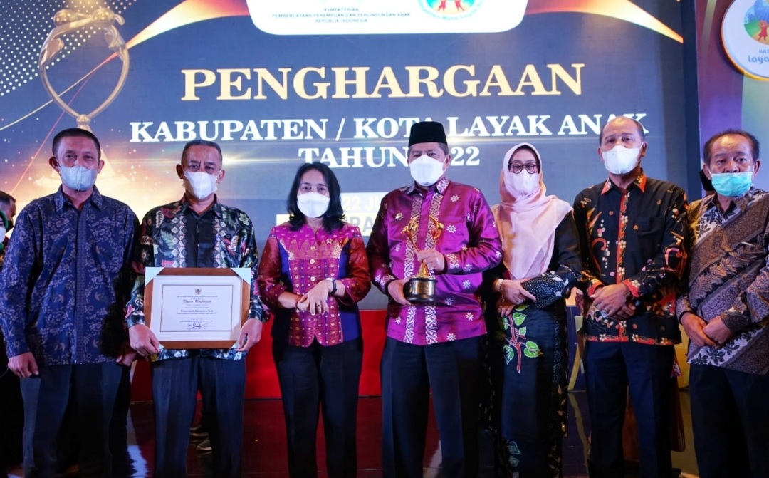 Pemkab Siak Terima Anugerah KLA Kategori Utama dari Kementerian PPPA