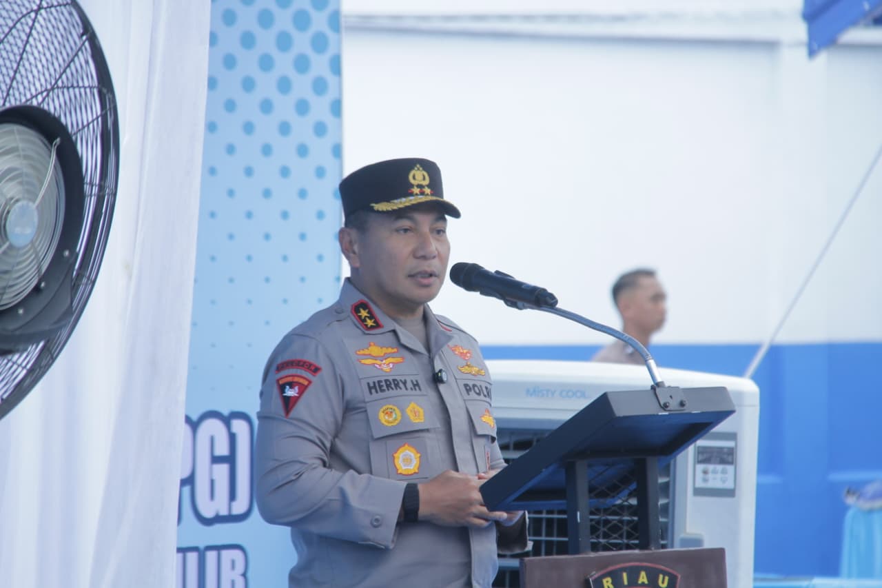 Resmikan Dapur SPPG di Inhil, Kapolda Riau Minta Polres Memantau 24 Jam