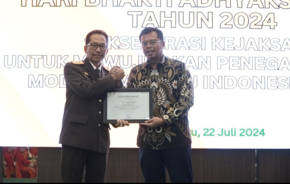 Bantu Awasi Pekerjaan di Blok Rokan dan Hasilkan Efisiensi, PHR Beri Penghargaan ke Kejati Riau