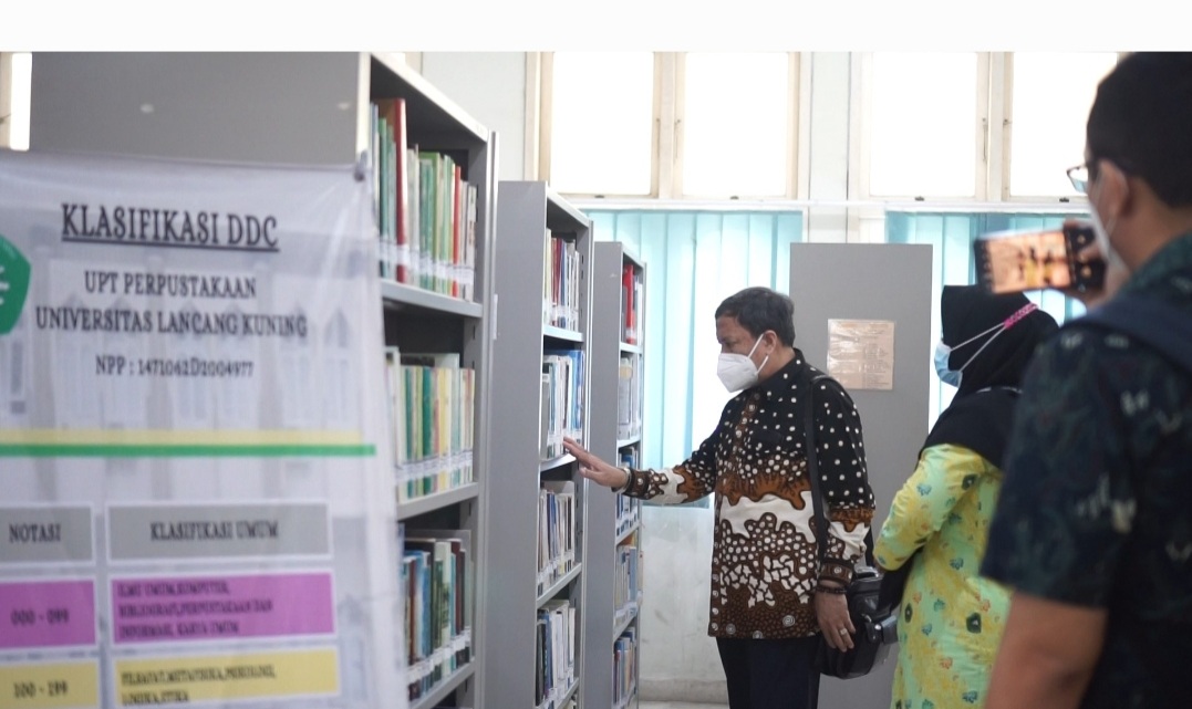 Tim Asesor Lembaga Akreditasi Perpustakaan Nasional Berkunjung ke UPT Perpustakaan Unilak